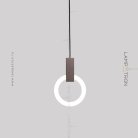 Подвесной светильник RING B Размер S. Цвет темно-кофейный. Lampatron 6779-18572