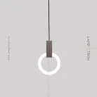Подвесной светильник RING B Размер S. Цвет темно-кофейный. Lampatron 6779-18572