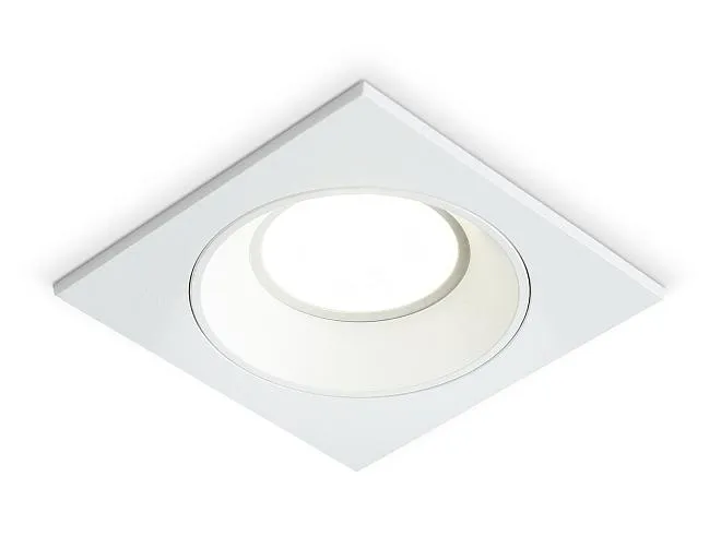 Встраиваемый светильник белый MR16 GU5.3 92*92*24 Ambrella light A8924 WH TECHNO SPOT