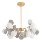 Люстра на штанге Arte Lamp A1369SP-10GY PEACOCK