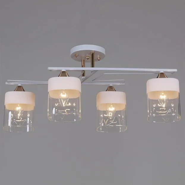 Потолочная люстра Reluce 06096-0.3-04 WH+FG Потолочная люстра Reluce 06096-0.3-04 WH+FG
