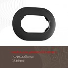 Рамка для двойной розетки 502.08-double.black Arte Milano am