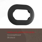Рамка для двойной розетки 502.08-double.black Arte Milano am