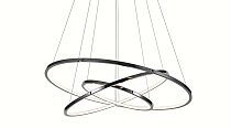Подвесной светильник NEWPORT 15303/S black glossy