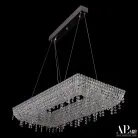 Люстра светодиодная хрустальная APL LED SH515.0.80.B.Ni.4000 Sicilia