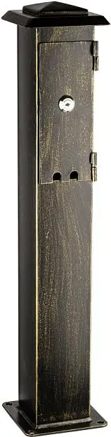 Розетка Oasis Light 2-727 квадрат Gb 
