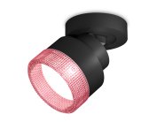 Комплект накладного поворотного светильника с композитным хрусталем Ambrella light XM8102042 Techno