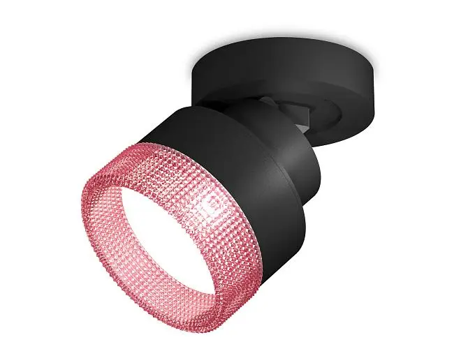 Комплект накладного поворотного светильника с композитным хрусталем Ambrella light XM8102042 Techno Комплект накладного поворотного светильника с композитным хрусталем Ambrella light XM8102042 Techno