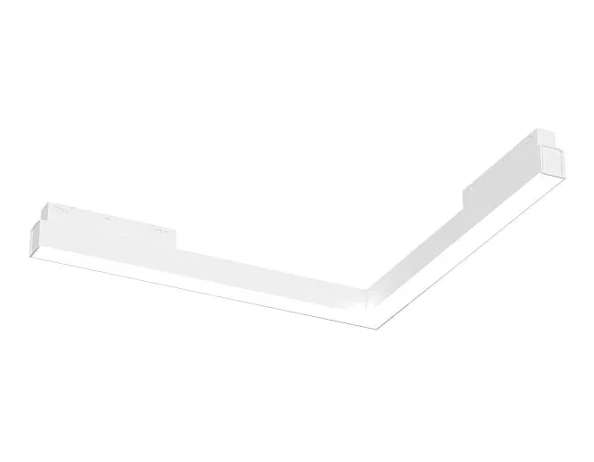 Трековый светильник белый IP20 20W 3CCT 3000-6000K SMART 48V 120° 325*305*25 Ambrella light GL4480 WH track system