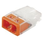 Клемма монтажная 2-проводная STEKKER 32388 LD2273-202 для 1-жильного проводника