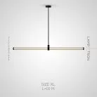 Реечный, рядный светильник TEOFIL B Размер XL Lampatron 8651-24172