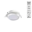Светильник встраиваемый IP20 GX53 12Вт 220-240V Novotech 371035 LIRIO