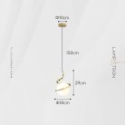 Подвесной светильник SPINNER Цвет Золото Lampatron 8158-22327