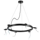 Подвесное крепление RULLO 6х к светильникам ЧЕРНЫЙ Lightstar 571016