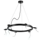 Подвесное крепление RULLO 6х к светильникам ЧЕРНЫЙ Lightstar 571016