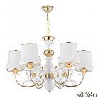 Люстра подвесная с плафонами 301097/6 Wh/Gd Arte Milano Florentia