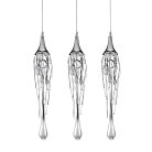 Подвесной светильник Delight Collection P68009L-3 chrome Goddess Tears