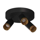 Накладной светодиодный светильник Ledron SAGITONY R3 S60 Wooden Black 4000K