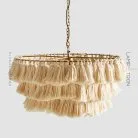 Люстра TASSEL Цвет бежевый. Lampatron tassel-beige 2229-3901