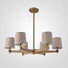 Люстра Jorgenson D85 Beige/Light Wood By Imperiumloft 203573-26