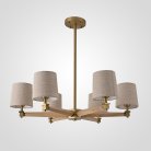 Люстра Jorgenson D85 Beige/Light Wood By Imperiumloft 203573-26