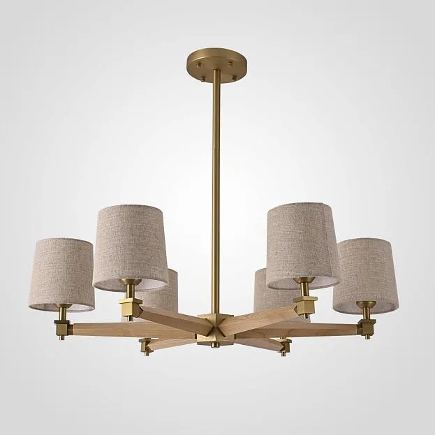 Люстра Jorgenson D85 Beige/Light Wood By Imperiumloft 203573-26 Люстра Jorgenson D85 Beige/Light Wood By Imperiumloft 203573-26