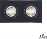 Светильник встраиваемый APL LED 3322.TCH111/2S/BK Ingrid