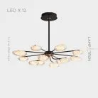 Люстра EVIAN 12 ламп Lampatron 7691-21558