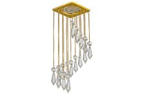 Спот встраиваемый Dio D'Arte Elite Tayo GU10.5.14.8x8.106 G