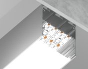 Алюминиевый профиль накладной/подвесной Ambrella light GP3100AL