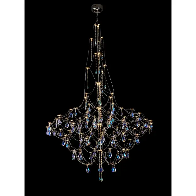 Подвесная люстра iLamp 999 CR Louvre