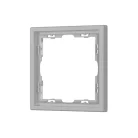 Рамка пластиковая FRM-NOBE-SFPL-1-IS Никель Arlight 059455