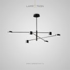 Люстра MOTVIKT 6 плафонов. Размер L. Трехцветный свет Lampatron 1239-22329