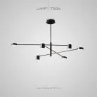 Люстра MOTVIKT 6 плафонов. Размер L. Трехцветный свет Lampatron 1239-22329