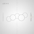 Бра BEA B COMBO 5 ламп Lampatron 6434-17359