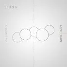 Бра BEA B COMBO 5 ламп Lampatron 6434-17359