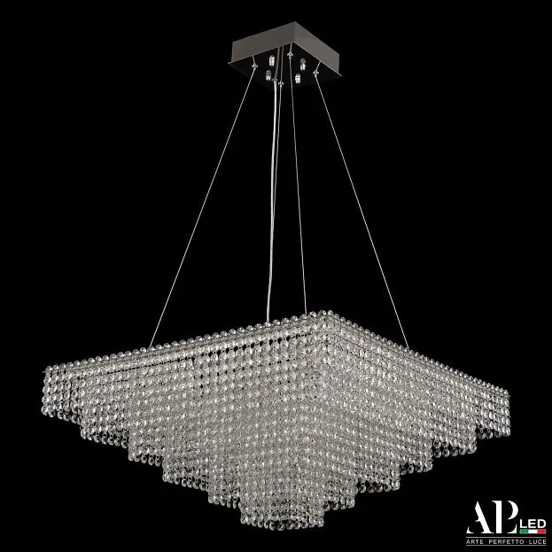 Люстра светодиодная хрустальная APL LED SH03.60.C.Ni.4000 Sicilia Люстра светодиодная хрустальная APL LED SH03.60.C.Ni.4000 Sicilia