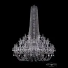 Люстра хрустальная Bohemia 1402/24+12+6/460/h-176/2d Ni