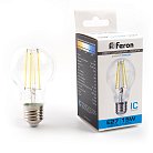 Лампа светодиодная Feron 48284 LB-615 Шар E27 15W 6400K