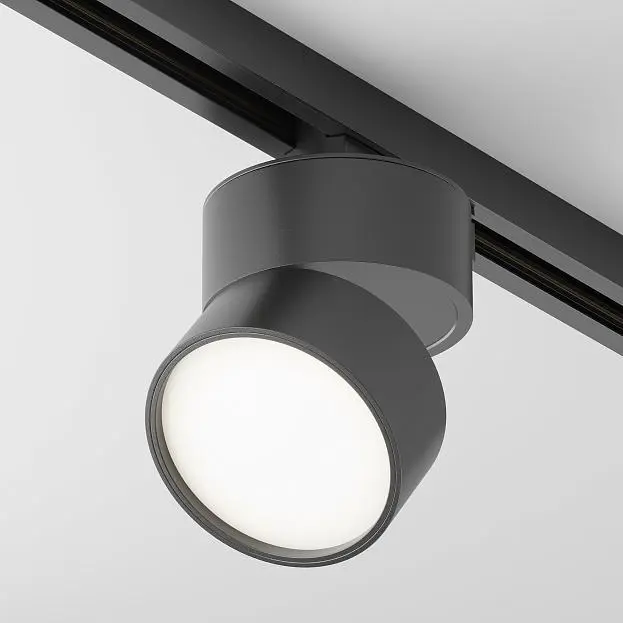 Трековый светильник Maytoni TR007-1-12W4K-B ONDA Трековый светильник Maytoni TR007-1-12W4K-B ONDA