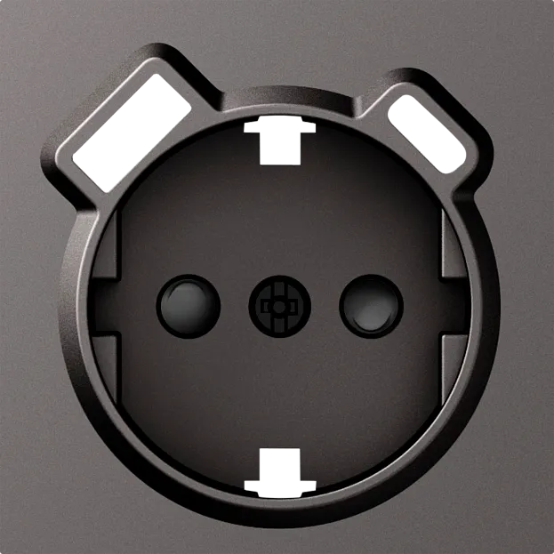 Накладка для розетки Schuko с зарядным устройством USB A+C, со шторками 16A 250В, матовый титан, Donel DE22945 A07 Накладка для розетки Schuko с зарядным устройством USB A+C, со шторками 16A 250В, матовый титан, Donel DE22945 A07