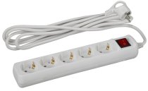 Розеточные блоки, удлинители ЭРА UX-5es-1,5m