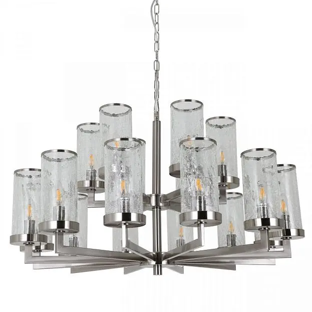 Люстра Liaison Two-Tier Chandelier 18 Silver 143896-22 ImperiumLoft Люстра Liaison Two-Tier Chandelier 18 Silver 143896-22 ImperiumLoft