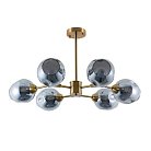 Люстра на штагне Arte Lamp A7759PL-6PB Yuka Smoky