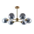 Люстра на штагне Arte Lamp A7759PL-6PB Yuka Smoky