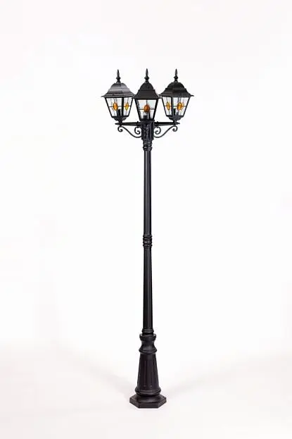 Наземный фонарь Oasis Light 79909MBlgY Bl QUADRO M lead GLASS
