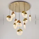 Готовая комбинация светильников VENZEL COMBO 10 ламп Lampatron 8121-22223