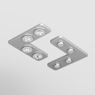 Соединитель для встраиваемой трековой системы Maytoni Technical TRA034CL-SC-42S Exility