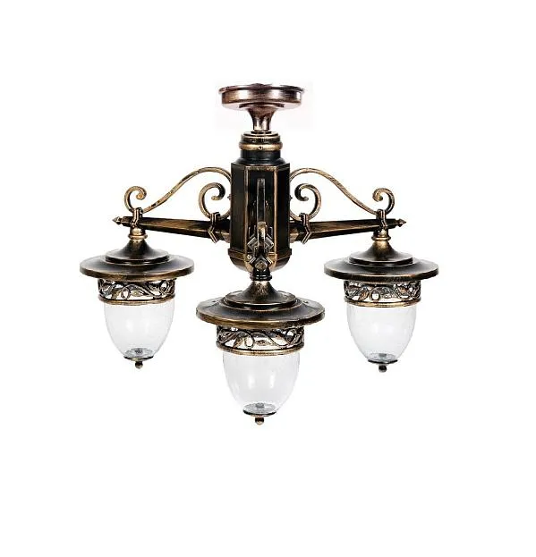 Потолочный светильник уличный Oasis Light 87270SA/3/02 Gb KRAKOV 1 S