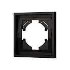 Рамка пластиковая FRM-TENDO-PL-1-BK (Arlight, Черный) 053836